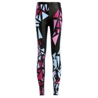 【CW】 Leggings Fashion Hot Irregular triangle Digital printing Trousers Size S 4XL Drop ship