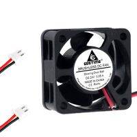 【❂Hot On Sale❂】 ckl9cd 1ชิ้นสีดำ5V/12V/24V 40*40*20มม. ตลับลูกปืนเม็ดกลมคู่จอ Dc พัดลมพร้อมสายไฟและหัว Xh2.54