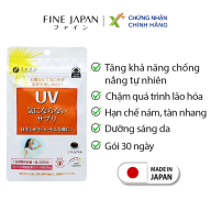 Viên uống chống nắng UV Fine Japan bảo vệ da tối ưu, Dưỡng sáng da thumbnail