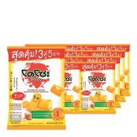 [ส่งฟรี!!!] โดโซะ ข้าวหอมญี่ปุ่นอบกรอบ รสคอร์นชีส 16.8 กรัม แพ็ค 12 ซองDozo Japanese Rice Cracker Corn Cheese 16.8 g x 12 Bags