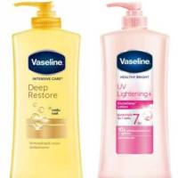 โลชั่น Vaseline Intensive Care Deep Restore / UV Extra Brightening ขนาด 500 ml.