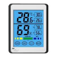 เครื่องวัดอุณหภูมิและความชื้นในร่ม Digital Mini LED Hygrometer Monitor Indicator Home Room Weather Station CH-914พร้อม Batter