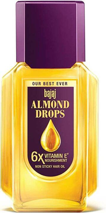 Bajaj Almond Drops Non Sticky Hair Oil 190ml Th 7955