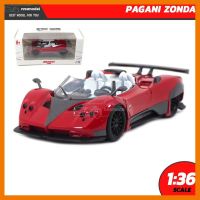 สินค้าขายดี!!! โมเดลรถสปอร์ต PAGANI ZONDA สีแดง (Scale 1:36) รถเหล็กจำลอง โมเดลประกอบสำเร็จ พร้อมตั้งโชว์ ของสะสม Jackie Kim ## โมเดล โมเดลรถ ของเล่น ของสะสม รถ หุ่นยนต์ ตุ๊กตา โมเดลนักฟุตบอล ฟิกเกอร์ Model