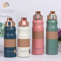 Thermos hot water bottle เเก้ว/้้ำ storage cylinder water S kidney s Lahore Korean chic cute put hot water have material made with เเก้ว sports water bottle stainless steel large capacity outdoor thermos car water
