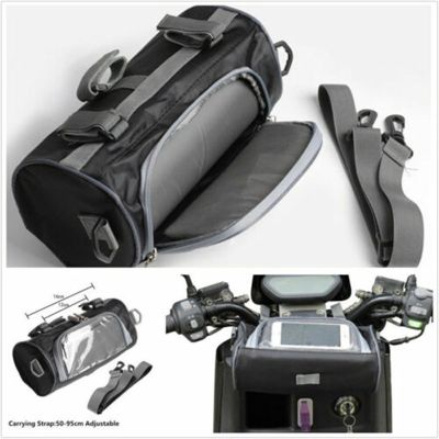 Outdoor Waterproof Motorcycle Bag Large Capacity Front Handlebar Storage Container Touch Screen Bicycle Bag 2021 New Fashion