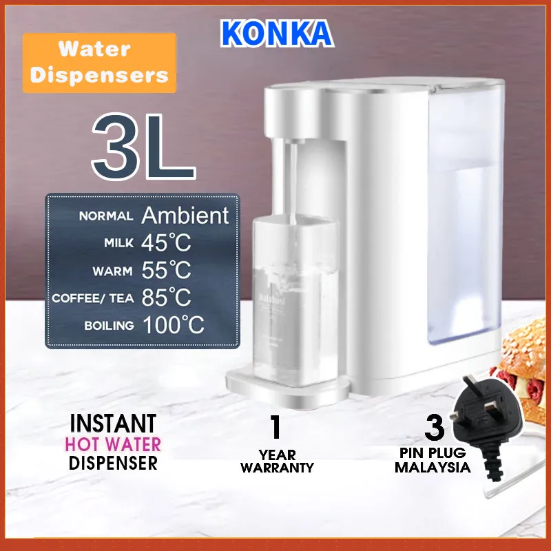 Instant Hot Water Dispenser 3.0l 4 Gear Adjustable Temperature Portable Tea  Maker, water Dispensers