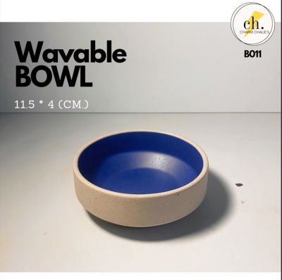 Wavable Ceramic Bowl - ชามเซรามิค ถ้วยเซรามิค ทนความร้อน เข้าไมโครเวฟได้ พร้อมส่ง
