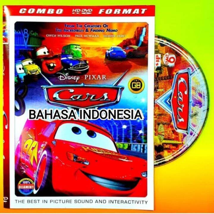 KASET DVD VIDEO FILM KARTUN CARS BAHASA INDONESIA TERBARU - FILM DISNEY ...