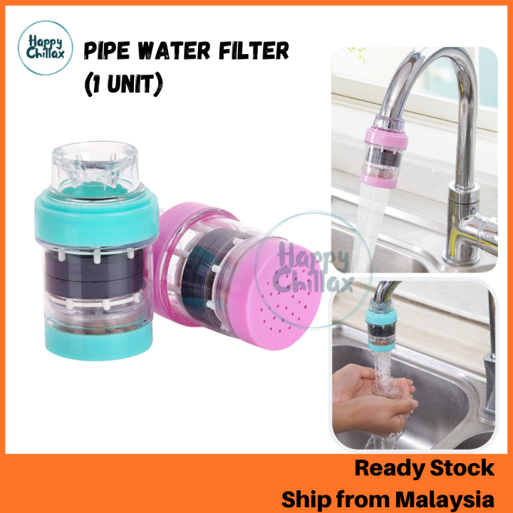 Water Pipe Tap Filter Penapis Air Paip 厨房自来水过滤器 Lazada