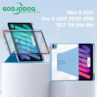 GOOJODOQ 360 องศาหมุนเคสโทรศัพท์สำหรับ for ipad 10th air5 2022 air4 10.9 pro11 gen9 gen8 gen7 10.2 mini6 8.3