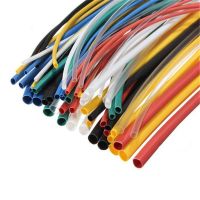 70pcs/Set 20cm 5size 7color Polyolefin Heat Shrink Tube Sleeving Wrap Cable Kit Electric Insulation Sleeve Electrical Circuitry Parts