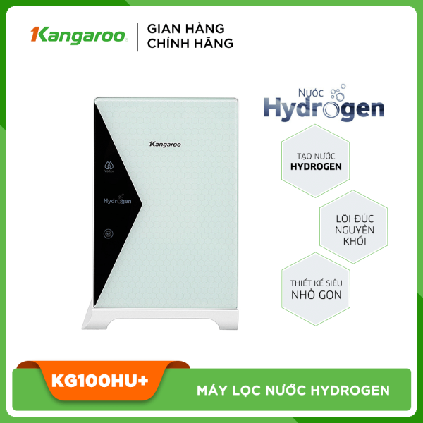 Máy lọc nước Hydrogen Kangaroo RO 5 lõi UNDERSINK thân vỏ trắng KG100HU+