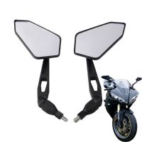 Motorcycle Rear Side View Mirrors Universal Rearview Mirror 10mm Fits for Th  Bonneville Speed Triple Street Triple Tiger Mirrors