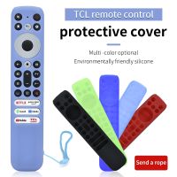 Controller remote control 2021 2022 2023 Skin-friendly Covers For TCL RC902V FMR1 FMR2 FMR4 FMR5 TV Remote Anti-Slip Shockproof Protective Silicone Case with Lanyard