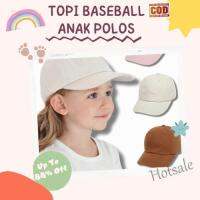 【hot sale】❇ C05 Plain BASEBALL Caps For Children/Toddlers Girls Aged 1-8 Years PREMIUM DISTRO Quality