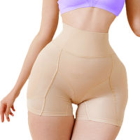 Women Butt Lifter Removable Padded Hip Enhancer Shapewear High Waist Thigh Slimmer Seamless Tightening Abdomen Body Shaper Plus