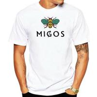 Migos Bug T Shirt Offset Quavo Takeoff Drake Bad And Boujee Culture Short Sleeves Cotton Tshirt Gildan