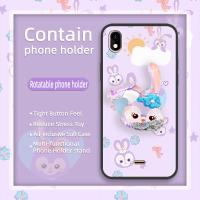 foothold Waterproof Phone Case For Wiko Y61 protective Anti-knock Back Cover Dirt-resistant cartoon Original Kickstand