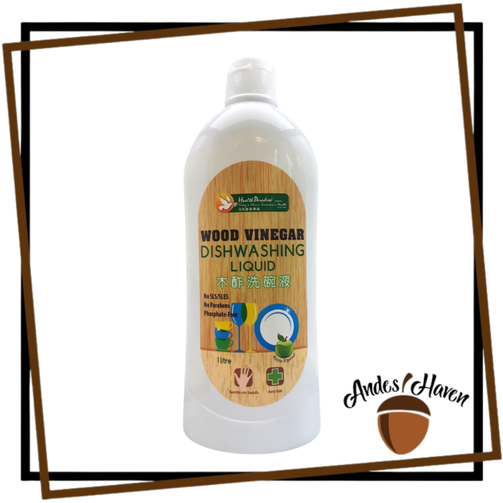 【Health Paradise】Wood Vinegar Dishwashing Liquid 1 Litre Lazada