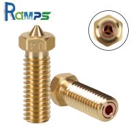 ◈✿ CHT Volcano Nozzle 0.4mm 0.6mm Brass Nozzles High Flow Three-eyes Print Head For Ender 3 1.75mm 3D Printer Accessories