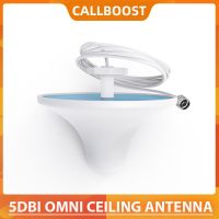 Callboost Indoor Omni Antenna 5dBi 698-2700mhz For Cellular Amplifier 4g Repeater Signal Booster 4G Antenna N Male Connector 2M Other Electronic Gadge