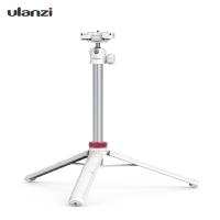 Ulanzi MT-44 Extendable Tripod Stand Selfie Stick Rotatable Ball Head QR Plate Phone Clip Payload 1.5kg for Smartphone Camera