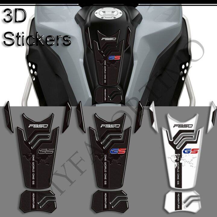 For Bmw F850gs F 850 Gs Gsa F850 Adv Adventure Tank Pad Grips Stickers Protection Gas Fuel Oil