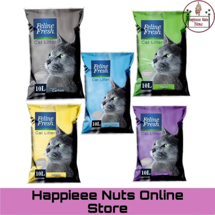 Pet it pet shop Feline Fresh Cat Litter Sand Scent 10L Lemon LemonGrass