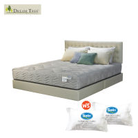 Satin Mattress ที่นอน Dream Tree รุ่น DAHLIA หนา 9 นิ้ว Design ที่นอนไร้ขอบ สีน้ำตาลอ่อน