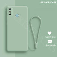 ELAXIS เคสสำหรับ Tecno Spark 6 Go/Tecno Spark 6 Go 2021,เคสป้องกันฝุ่นเคสฝาหลังซิลิโคนเหลวนิ่มบางเป็นพิเศษราคาถูกเรียบ