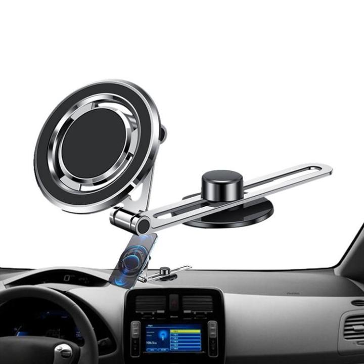 magnetic-phone-holder-for-car-magnetic-mobile-phone-stand-rotating-magnetic-bracket-any-rotation-aeronautical-alloy-do-not-disturb-signal-for-car-bicycle-and-motorcycle-presents