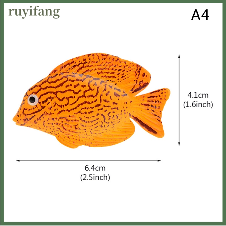 ruyifang-เรืองแสงในที่มืดตู้ปลาปลอมปลาทองประดับตู้ปลา-diy-แมงกะพรุนสำหรับสวนเครื่องประดับตู้ปลาตู้ปลาอุปกรณ์ตกแต่งบ้าน