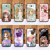 เคส Samsung Grand 2 ลายการ์ตูนเด็กผู้หญิงน่ารัก งานเกรดในห้าง เคสขอบนิ่มไม่กินขอบ เคสมือถือ เคสโทรศัพท์ เคส TPU case กรอบมือถือ กรอบโทรศัพท์