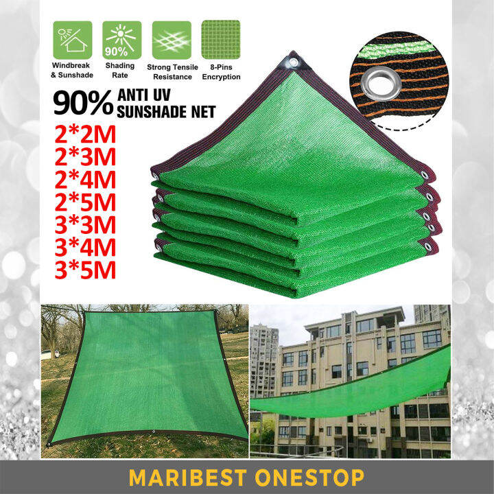 90 AntiUV Sun Shade Net Outdoor Awnings Sun Shelter Garden Garden Sun
