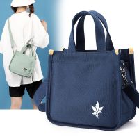 [COD] Canvas womens bag casual 2022 spring and summer new all-match Messenger ladies shoulder commuting cloth