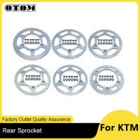 เฟืองหลัง OTOM เฟืองโซ่เหล็ก41/46/47/49/52T เฟืองล้อสำหรับ KTM EXC SX MX SXF 250 450