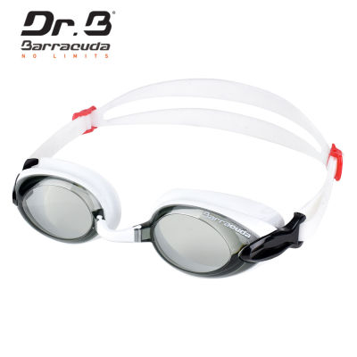 Barracuda Dr.B Myopia แว่นตาว่ายน้ำ สายตาสั้น 0 ถึง 800 แว่นว่ายน้ำ ของแท้ กัน UV 100 #92295 สีขาว83006