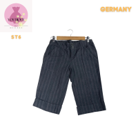 Trousers size EU 32 กางเกงขาสามส่วนสีเทา