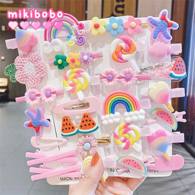 mikibobo 🧸พร้อมส่ง🧸กิ๊ฟติดผมเด็กผู้หญิง กิ๊บติดผม กิ๊ฟติดผมสไตล์เกาหลี HF1065