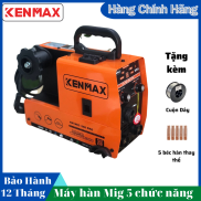 Máy Hàn mig 5 chức năng KM MIG 200 PRO KENMAX Sử Dụng cả cuộn Dây 1kg và 5