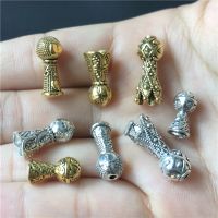 【YF】 JunKang-Conectores De Borla Metal Para Fazer Jóias Material Pulseira Rosário DIY Acessórios Por Atacado 15Pcs