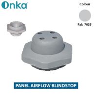 ปลั๊กระบายไอน้ำ เกลียว M ขนาด 25x1.5 สีเทาอ่อน / Panel Airflow Blindstop - Onka (Made in Turkey)