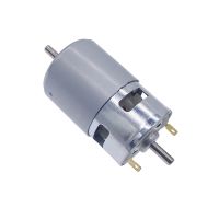 【hot】۩✥✼ 775 12V-24V ball bearing Large output shaft Low Noise Hot Sale Motor