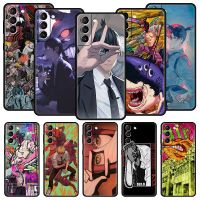 【YY】chainsaw man Soft Phone Case For Samsung Galaxy S22 S21 S20 FE Ultra 5G S10S 9 S8 Plus Note 10 20 Silicone Cover Bumpers