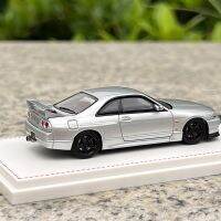 Nissan Gt-R ฝาครอบด้านหน้า R33เส้นขอบฟ้าแบบหล่อ1:64สเกลจำลองโมเดลรถขนาดเล็กอัลลอยที่ประดับตกแต่งคอลเลคชั่นงานอดิเรก