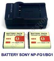 NP-BG1  BG1 แบตเตอรี่  แท่นชาร์จ  แบตเตอรี่พร้อมแท่นชาร์จสำหรับกล้องโซนี่ Battery  Charger  Battery and Charger For Sony Cybershot DSC-H20,H55,N1,N2,T25,W110,W115,W125,W200,W210,W220,W230,W270,W290,W300,W35,W40,W85,H3,H70,H90,HX10,HX20BY KANGWAN SHOP