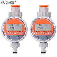 MUCIAKIE Automatic LCD Display Ball Valve Water Timer Electronic Watering Irrigation Controller for Home Garden Irrigation Plumbing Valves