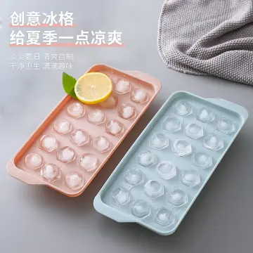 14 Grids Ice Cube Trays Reusable Silicone Ice cube Mold Fruit Ice