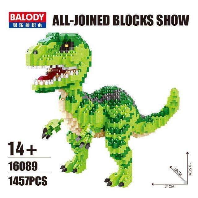 ตัวต่อไดโนเสาร์-บลู-เวโลซีแร็ปเตอร์-jurassic-world-จำนวน-1-457-ชิ้น-balody-16089